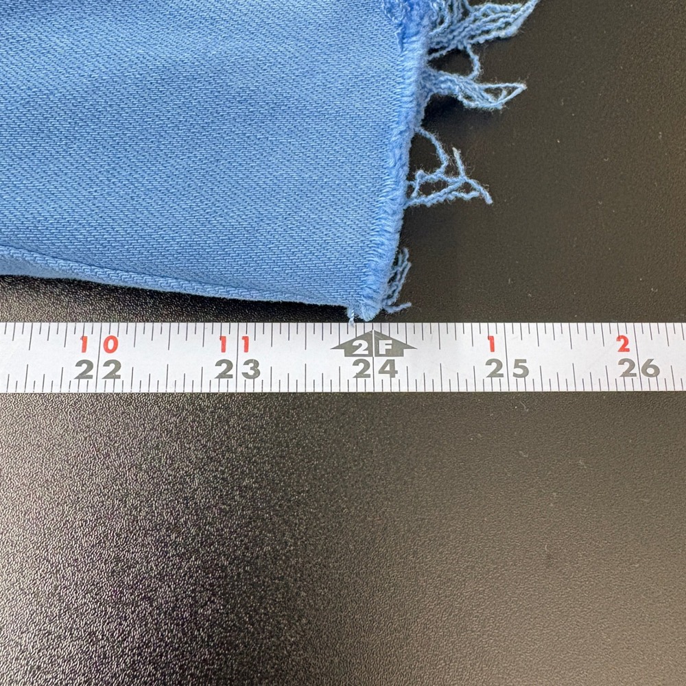 Judy Blue Women Jeans 18W Blue Garment Dyed Raw Hem Wide Leg Crop JB88843 C - Picture 13 of 16